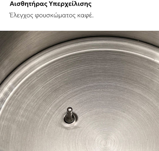 Telemax Ηλεκτρικό Μπρίκι 1000W με Χωρητικότητα 250ml Πράσινο