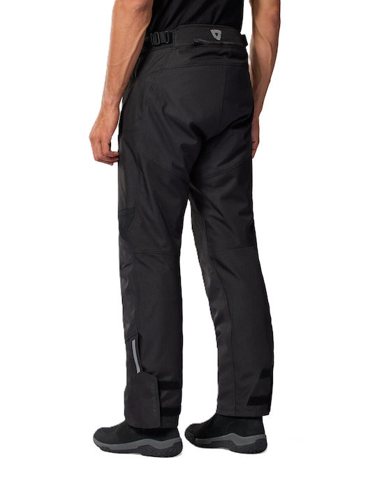 Rev'IT Outback 5 H2O Männer Reithosen 4 Jahreszeiten Wasserdicht Schwarze