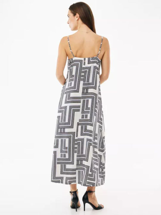 Summer Maxi Slip Dress for Wedding and Christening Multicolour