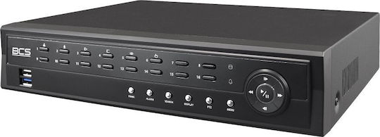 BCS BCS-U-NVR1602-A-4K-8P Înregistrator NVR 16 Canale