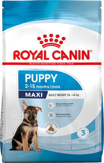 Royal Canin Maxi Puppy 12kg Dry Food for Large Breed Puppies with Poultry, Rice and Pork
