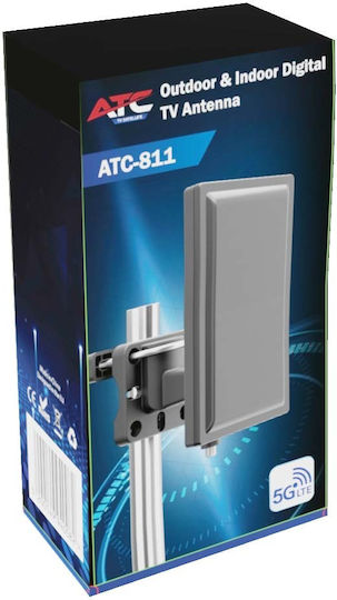 Atc 811 Outdoor & Indoor TV Antenna DVB-T 28dB 5G Filter 03.001.0100