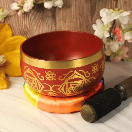 Green Tree Meditation Bowl Diameter 13cm Set