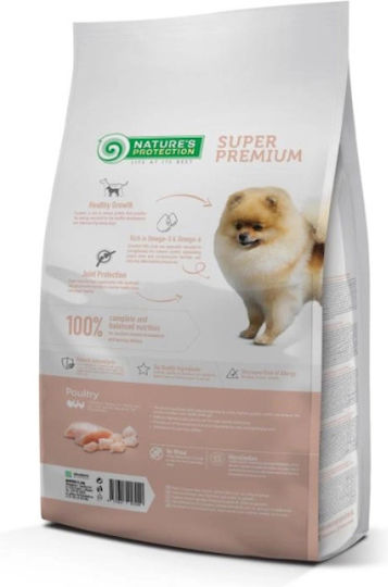 Nature's Protection Mini Junior 2kg Dry Food for Adult Small Breed Dogs with Poultry and Rice