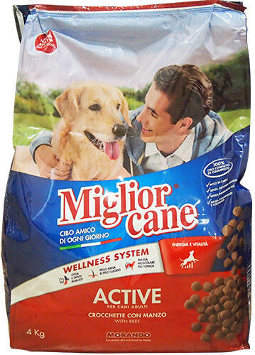 Morando Miglior 4kg Dry Food for Dogs with Beef