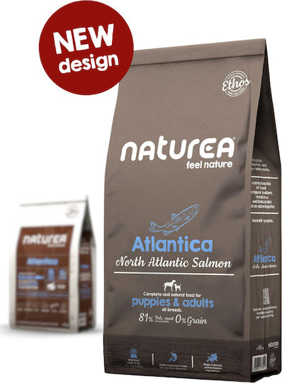 Naturea Atlantica 10kg Dry Food for Dogs Grain-Free with Salmon