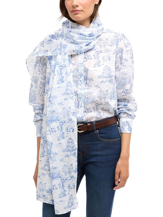 Barbour Fular Femeiesc Alb