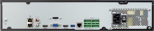 BCS BCS-P-NVR3208R-A-4K-III NVR Устройство за Запис 32 Канала с 4K Резолюция