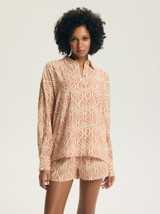 Henderson Henderson Damen Schlafanzug & Pyjamas Winter Orange