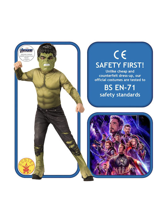 Kids Carnival Costume Hulk