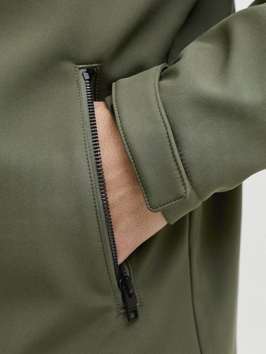 Χειμωνιάτικο Μπουφάν Softshell Αδιάβροχο και Αντιανεμικό Λαδι