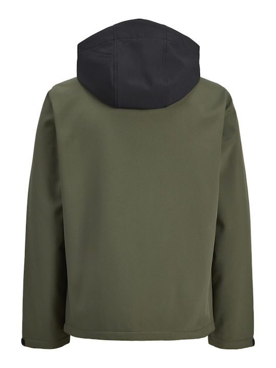 Χειμωνιάτικο Μπουφάν Softshell Αδιάβροχο και Αντιανεμικό Λαδι