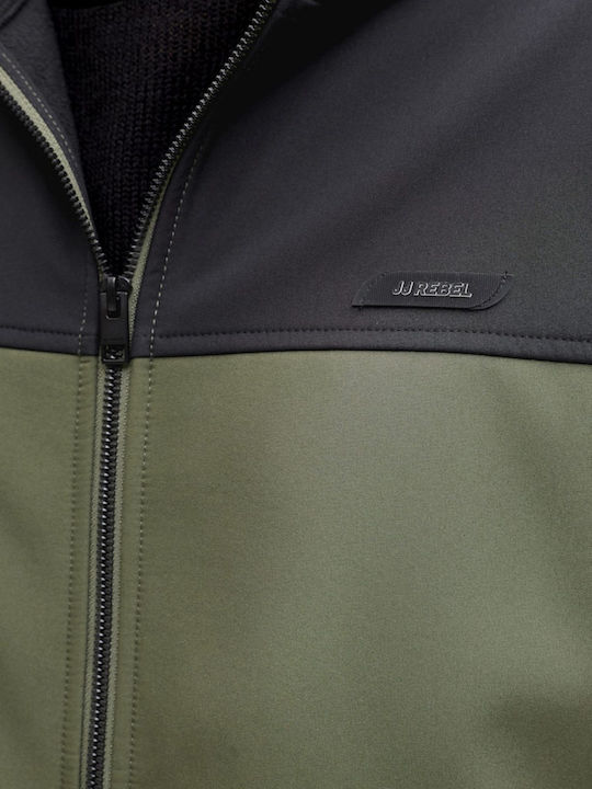 Χειμωνιάτικο Μπουφάν Softshell Αδιάβροχο και Αντιανεμικό Λαδι