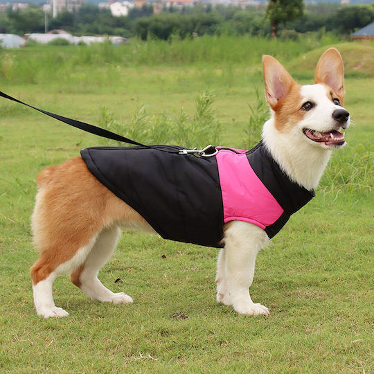 Animal Pink Dog Coat with 58cm Back Length