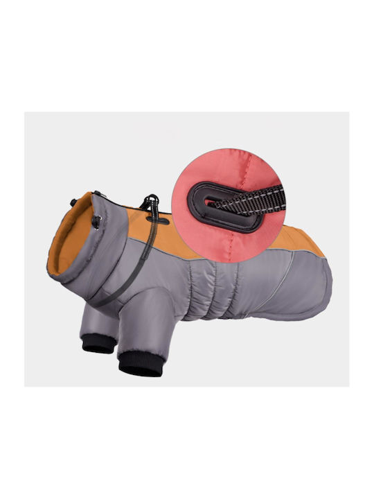 Wasserdichter Hundemantel Hellblau 68cm