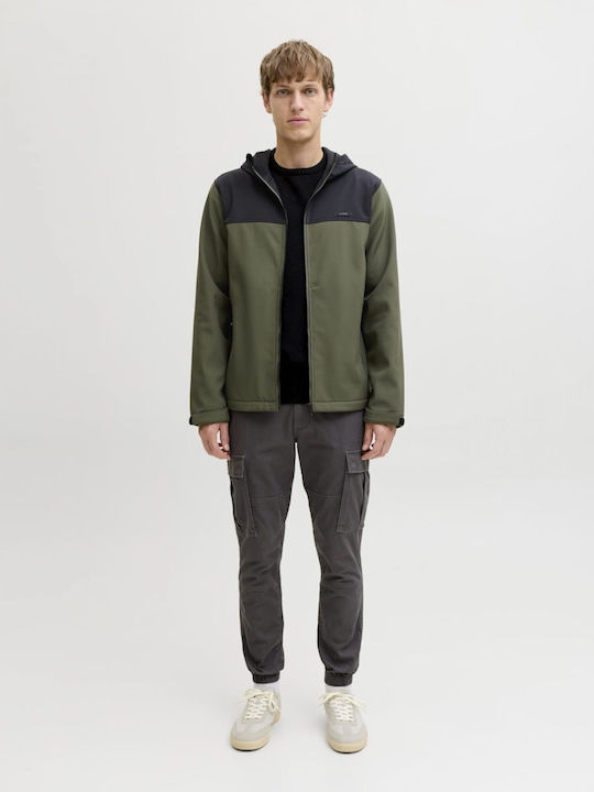Χειμωνιάτικο Μπουφάν Softshell Αδιάβροχο και Αντιανεμικό Λαδι