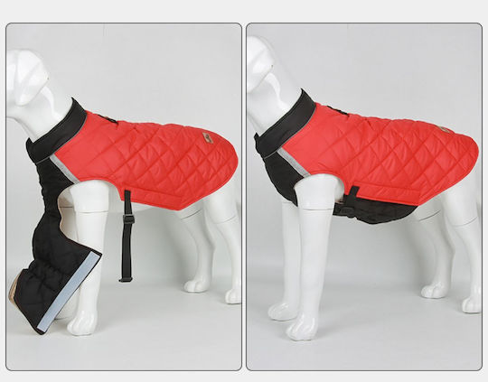 Beige Dog Coat with 50cm Back Length