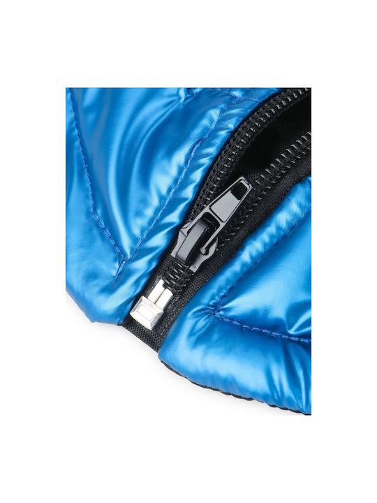 Animal Blue Waterproof Dog Coat with 35cm Back Length