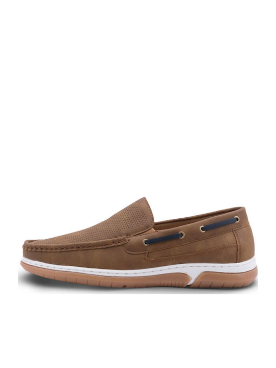 Men's Loafers in Brown Colour