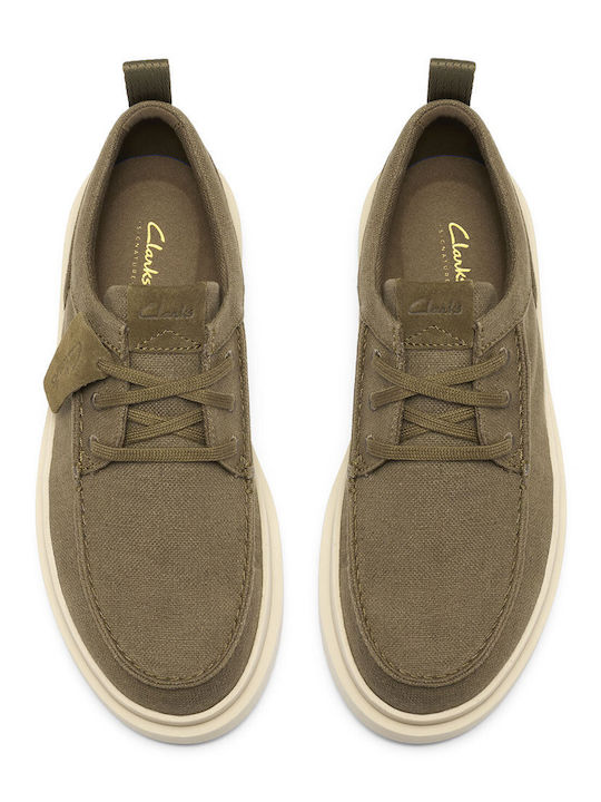 Polden Moc Men's Moccasins in Green Colour