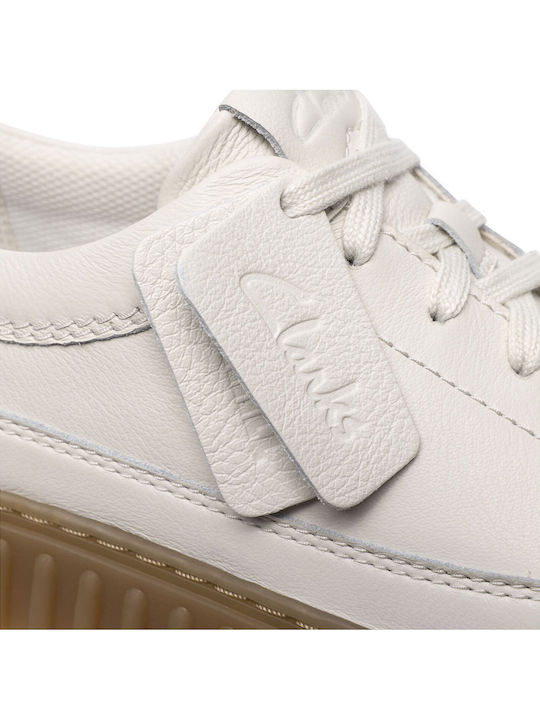 Torhill Lace Leather Men's Moccasins in White Colour