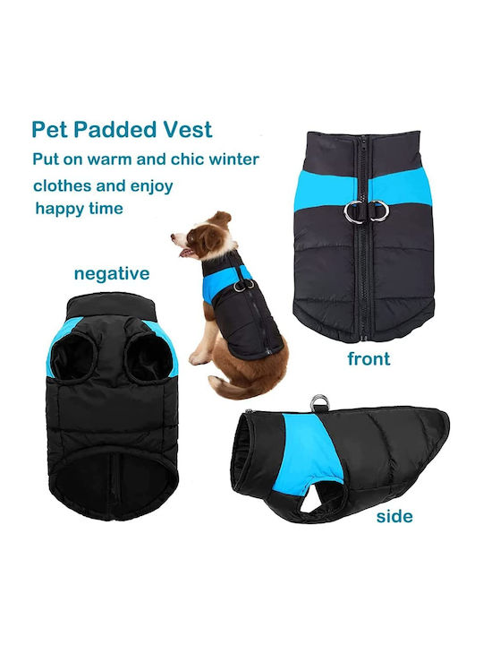 Animal Blue Dog Coat with 31cm Back Length