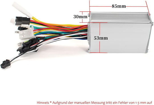 Controller Universal 24-48v 350w 17a Motor Fără Perii Afișaj Lcd Impermeabil Bicicletă Electrică Scuter Electric