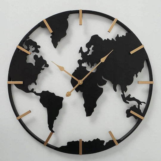 Boltze Metallic Gold Wall Clock