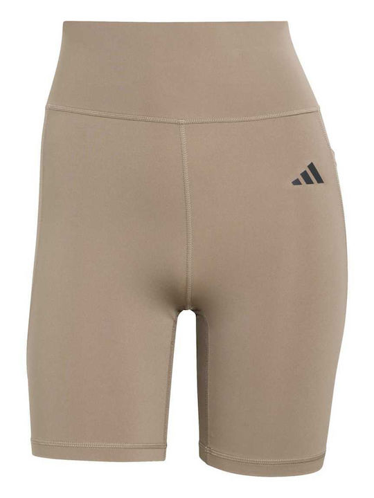 Optime Essentials Stash Pocket Training Women's Leggings Beige