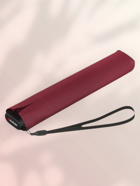 Knirps U.series Compact Burgundy Umbrella