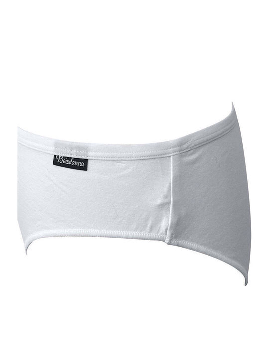 Baumwoll Damen-Slips MultiPack Weiß