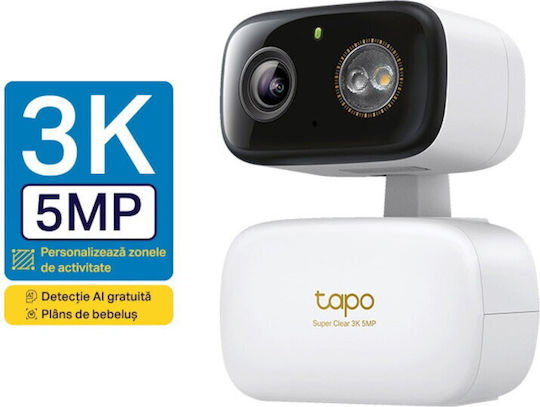 TP-LINK TAPO C236 IP Камера за Наблюдение Wi-Fi Full HD+ 5MP Водоустойчива с Двупосочна Комуникация