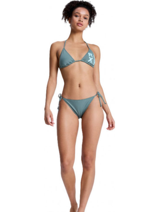 Tiki Set Bikini Τριγωνάκι με Αφαιρούμενη Ενίσχυση Agave Green