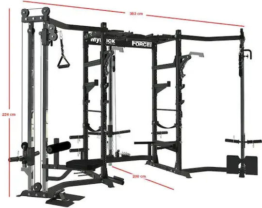 Force USA Myrack Όργανο Δικεφάλων/Τρικεφάλων με Βάρη 400kg