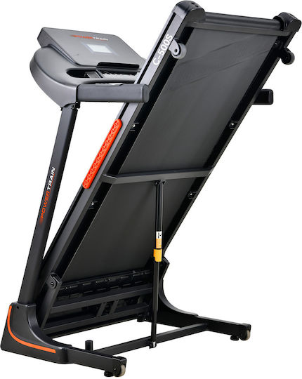 Power Force Power Train 2.75hp Ηλεκτρικός Αναδιπλούμενος Διάδρομος Γυμναστικής για Χρήστη έως 130kg
