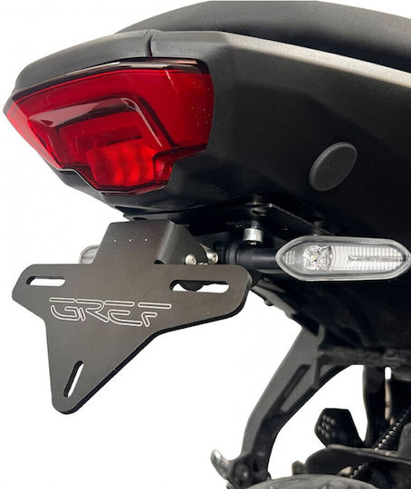 Gref Innovation Foldable Motorcycle License Plate Holder
