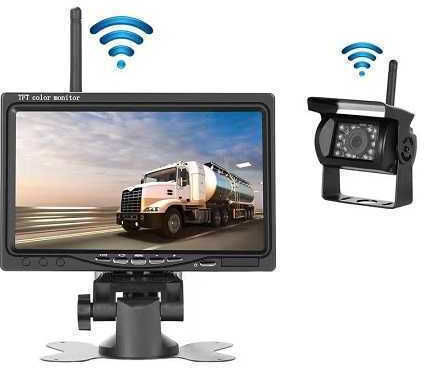 Cameră auto rezistentă la apă pentru mersul înapoi cu ecran și vedere pe timp de noapte Universal Rover SD (Sistem de Dezvoltare)