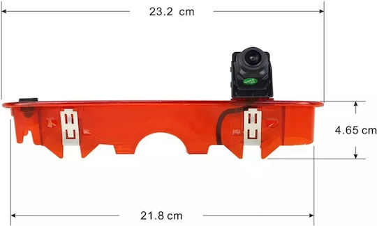 ACV Waterproof Car Reverse Camera with Screen and Night Vision Universal Dacia Dokker Mercedes-Benz Citan Nissan NV250 Renault Kangoo