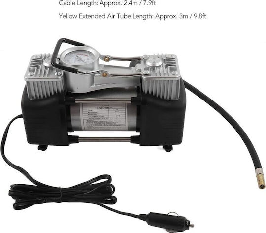 Factory Τρόμπα Αυτοκινήτου 150PSI με Καλώδιο Αναπτήρα 12V