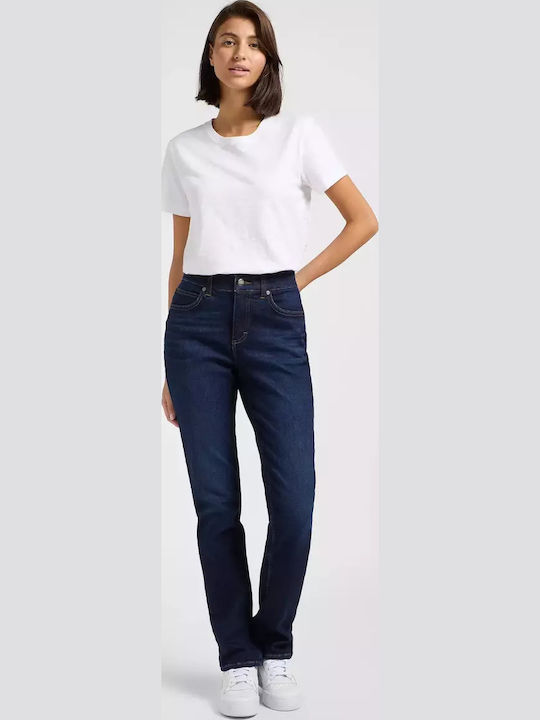 Damenjeans in Gerader Linie Dark Blue