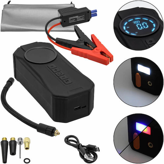 Factory Car Tire Pump 150PSI Rechargeable Battery 12V