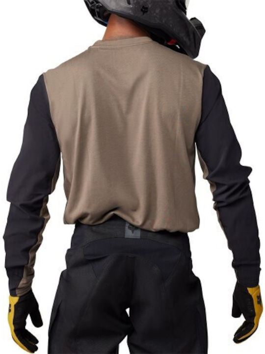 Fox Ranger Pentru bărbați Tricou Motocross Mânecă lungă Galben Culoare