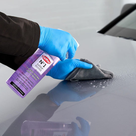 Car Plan No 1 Super Gloss Polnisch Spray Glasreiniger für Autos 600ml