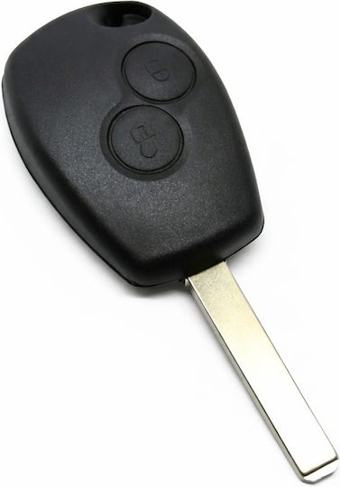 Renault Κέλυφος Κλειδιού Αυτοκινήτου με Λάμα με 2 Κουμπιά VA6 για Renault