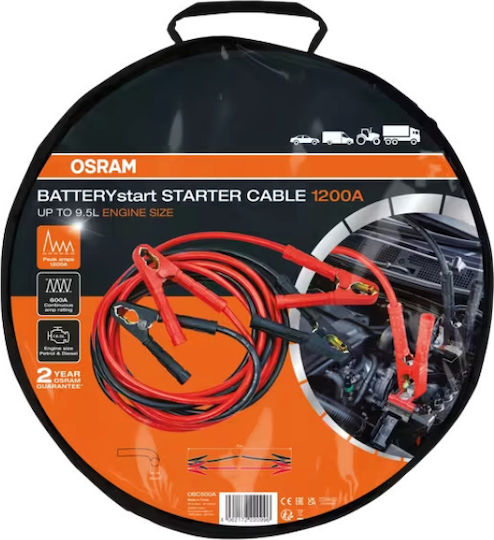 Osram Car Jumper Cables 1200A 5m