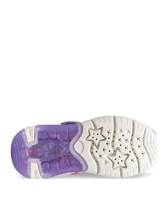Disney Elsa Frozen Kinder Sneaker Anatomisch mit Bügel- und Schleifenverschluss Hellblaue