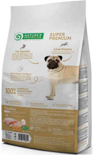 Nature's Protection Weight Control Sterilised Adult 12kg Ξηρά Τροφή χωρίς Σιτηρά για Ενήλικους Στειρωμένους Σκύλους με Πουλερικά και Ρύζι