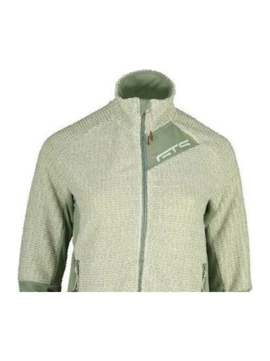 Women's Cardigan in Green Colour