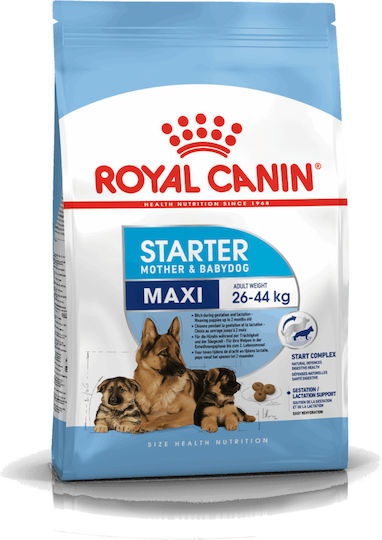 Royal Canin Starter Mother & Babydog Maxi 15kg Dry Food for Large Breed Puppies with Poultry and Rice