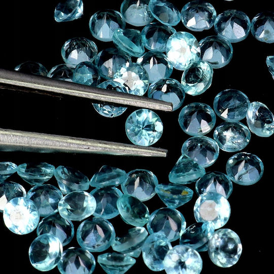 Apatite Neon Blue Natural Stones 5.13ct 56 Pieces